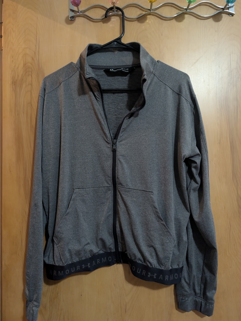 Under Armour Gray Lightweight Full-Zip Women's Jacket